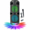 Dankzij de draagbare Bluetooth®-luidsprekers Inovalley KA03-XXL 450 W Karaoke