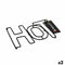 Placemat Percutti Hot Metaal (2 Stuks)