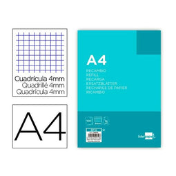 Navulling Liderpapel RF18 Wit A4 100 Lakens