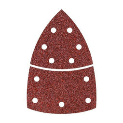 Schuurpapier Wolfcraft 1813000 80 g 10 Stuks (9,5 cm)