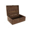 Kist Home ESPRIT Bruin Zwart Natuurlijk Hout 46 x 31 x 31 cm