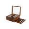 Spelletjes Home ESPRIT Hout Kristal 15 x 15 x 7 cm