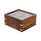 Spelletjes Home ESPRIT Hout Kristal 15 x 15 x 7 cm