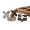 Drie-op-een-rij Spel Home ESPRIT 18 x 18 x 4 cm