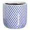 Plantenbakkenset Blauw Terra cotta 19 x 19 x 17 cm Cirkelvormig (2 Stuks)