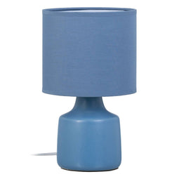 Bureaulamp Blauw Keramisch 40 W 220-240 V 16 x 16 x 27 cm