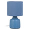 Bureaulamp Blauw Keramisch 40 W 220-240 V 16 x 16 x 27 cm