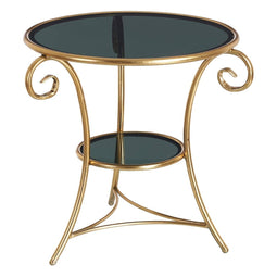 Bijzettafel Gouden Kristal Ijzer 66 x 60 x 62 cm