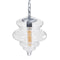 Plafondlamp Zilverkleurig Metaal Kristal 40 W 220-240 V 28 x 28 x 36 cm Modern