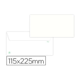 Enveloppen Liderpapel SL37 Wit Papier 115 x 225 mm (250 Stuks)