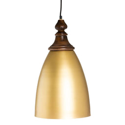 Plafondlamp Gouden Ijzer Mangohout 40 W 220-240 V 30 x 30 x 53 cm
