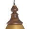 Plafondlamp Gouden Ijzer Mangohout 40 W 220-240 V 30 x 30 x 53 cm