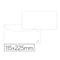 Enveloppen Liderpapel SL35 Wit Papier 115 x 225 mm (25 Stuks)