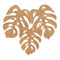 Wanddecoratie Gouden Ijzer 31,5 x 2 x 31,5 cm