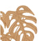 Wanddecoratie Gouden Ijzer 31,5 x 2 x 31,5 cm