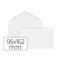 Enveloppen Liderpapel SO01 Wit Papier 95 x 162 mm (25 Stuks)