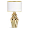 Bureaulamp Wit Gouden Keramisch 60 W 220-240 V 32 x 32 x 45 cm