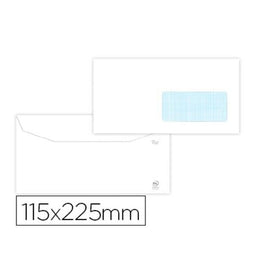 Enveloppen Liderpapel SL36 Wit Papier 115 x 225 mm (25 Stuks)