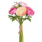 Boeket Groen Roze Rozen 20 x 20 x 35 cm
