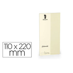 Enveloppen Rossler Papier 220702512 Geel Papier 110 x 220 mm