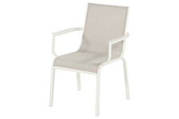 Hartman - Gina Alu Sling stackable arm chair II