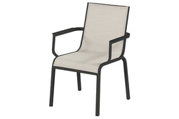 Hartman - Gina Alu Sling stackable arm chair I