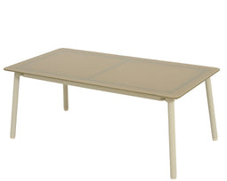 Decoris - Leiva set aluminium L77-W182.50-H75cm beige