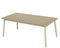 Decoris - Leiva set aluminium L77-W182.50-H75cm beige