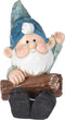 Nampook - Kabouter zittend 17 cm poly 4as