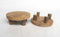 Van der leeden - Plateau teak naturel d15h6 cm