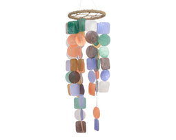 Decoris - Hanger schelp l14.5b14.5h48cm multi Decoris