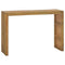 Wandtafel 110x35x75 cm massief teakhout