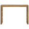 Wandtafel 110x35x75 cm massief teakhout