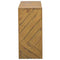 Wandtafel 110x35x75 cm massief teakhout
