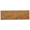 Wandtafel 110x35x75 cm massief teakhout