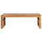 Tv-meubel 110x60x38 cm massief teakhout
