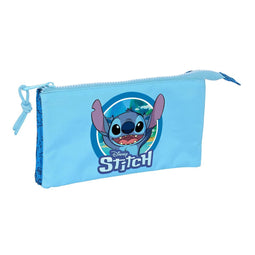 Schoolpennenzak Stitch Blauw 22 x 12 x 3 cm