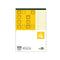 Schrijfblok Liderpapel PR03 Geel A4 50 Lakens