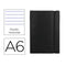 Schrijfblok Liderpapel LD06 Zwart A6 120 Lakens