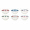 Kom La Mediterránea Aiko Multicolour ø 11 x 5,8 cm (36 Stuks)