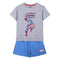 Zomerpyjama Marvel Grijs Blauw Maat 6 Jaar