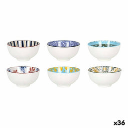 Kom La Mediterránea Kyomi Multicolour ø 11 x 5,8 cm (36 Stuks)
