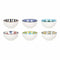 Kom La Mediterránea Kyomi Multicolour ø 11 x 5,8 cm (36 Stuks)