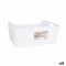 Veelzijdige mand Dem Wit 33 x 24 x 14,5 cm (12 Stuks)