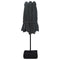 Parasol dubbel 449x245 cm zwart