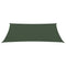 Zonnezeil 160 g/m 3x4 m HDPE donkergroen