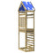 Speeltoren met klimwand 85x52,5x265 cm gempregneerd hout