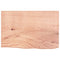 Tafelblad 60x40x(2-4) cm behandeld massief eikenhout lichtbruin