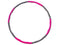 Foam Hula Hoop 100cm, 1,5kg (Pink-Grey)