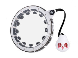 Adjustable Smart Hula Hoop (White-Grey)